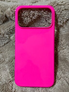 Ornarto Hot Pink 17 Pro Max Case